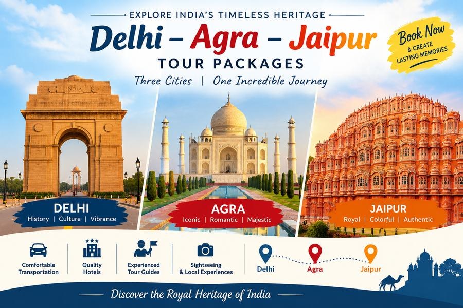 Delhi – Agra – Jaipur