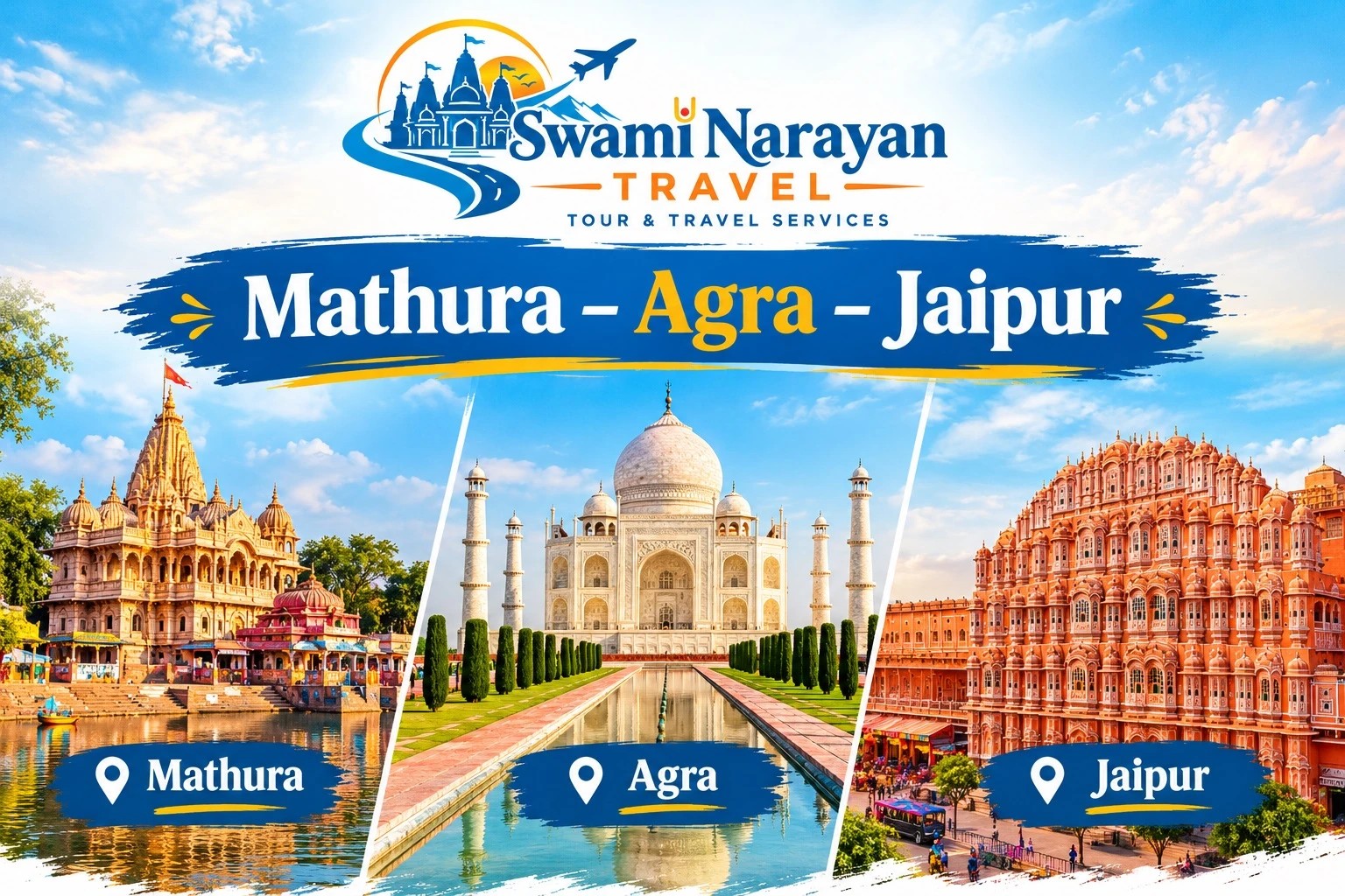 Mathura-Agra-Jaipur Tour tour package