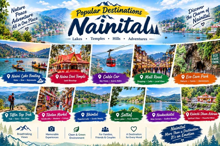 Nainital — places to visit