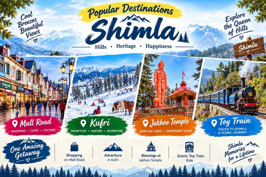 Shimla — places to visit